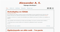 Desktop Screenshot of alexanderae.com